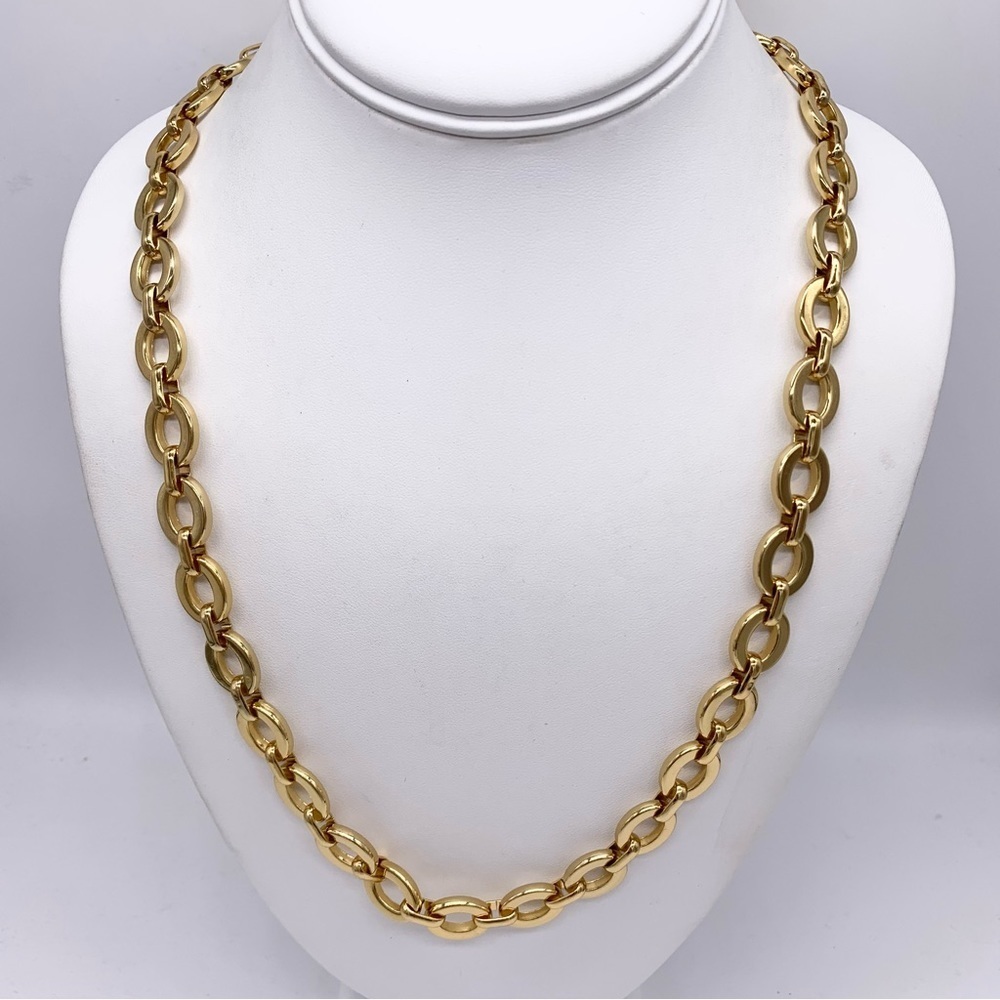 J. Crew Gold Link Necklace